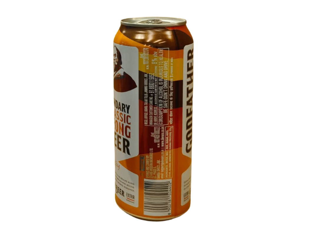 THE BEER EXPERIENCE - GODFATHER Classic Strong 500ml Can